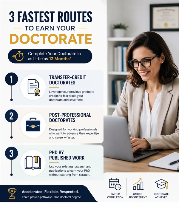 ONE YEAR PHD ONLINE